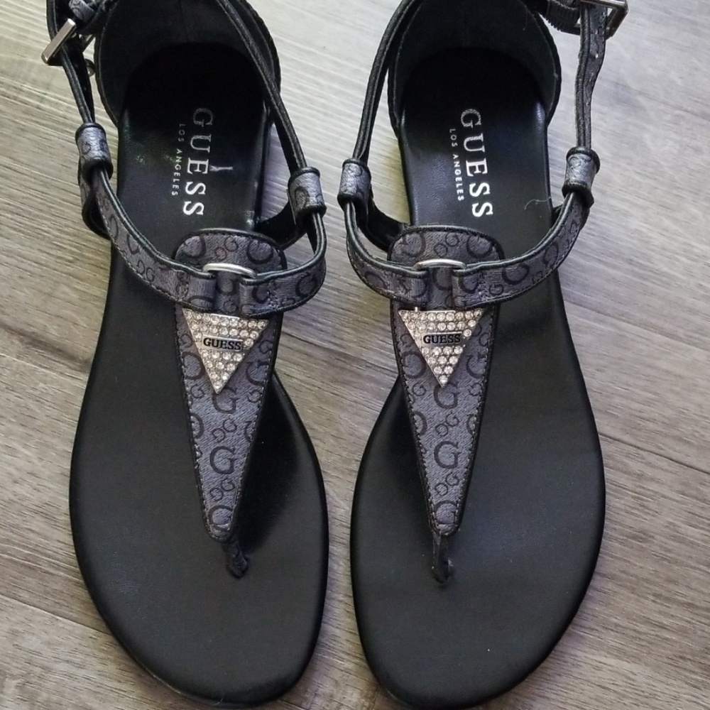 Guess Sandals blue/ black